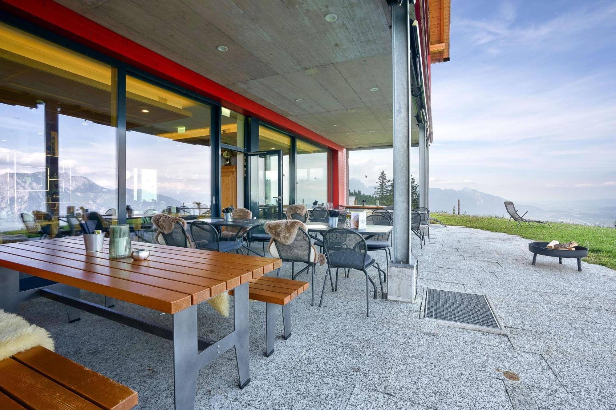 Hotel Restaurant Berghaus Malbun Buchserberg بيوشس المظهر الخارجي الصورة